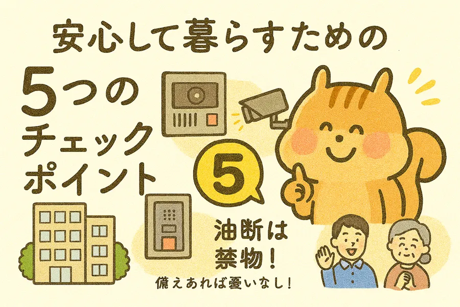 防犯チェックポイント10