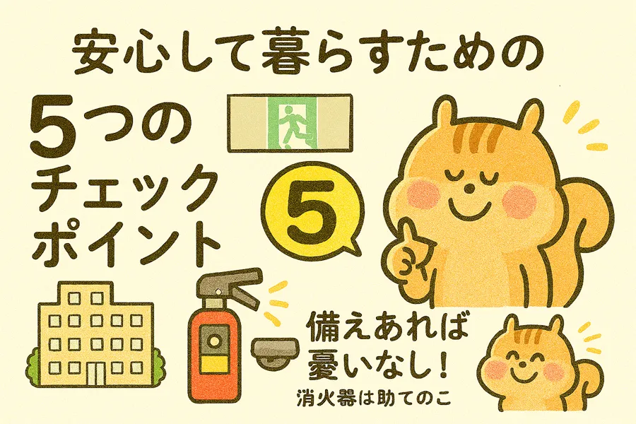 防災チェックポイント