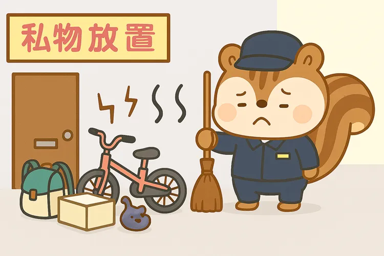 第3位私物放置