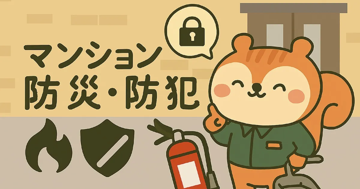 マンションの防災・防犯