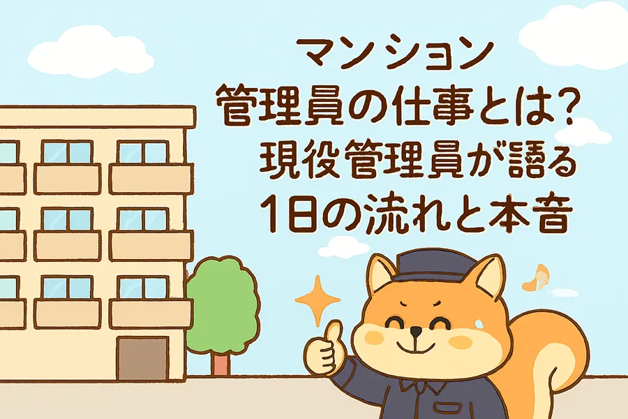 マンション管理員の1日