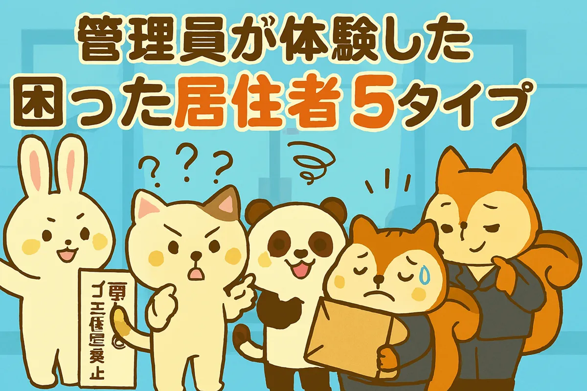 マンションの困った住民5タイプ