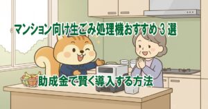 マンション向け生ごみ処理機おすすめ3選|助成金で賢く導入する方法