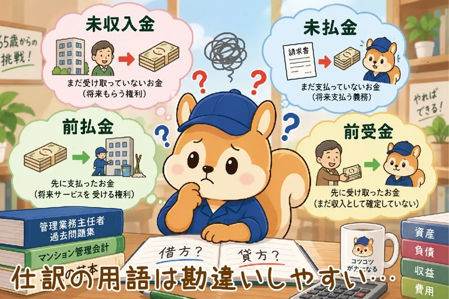 会計の仕訳を過去問から学ぶ