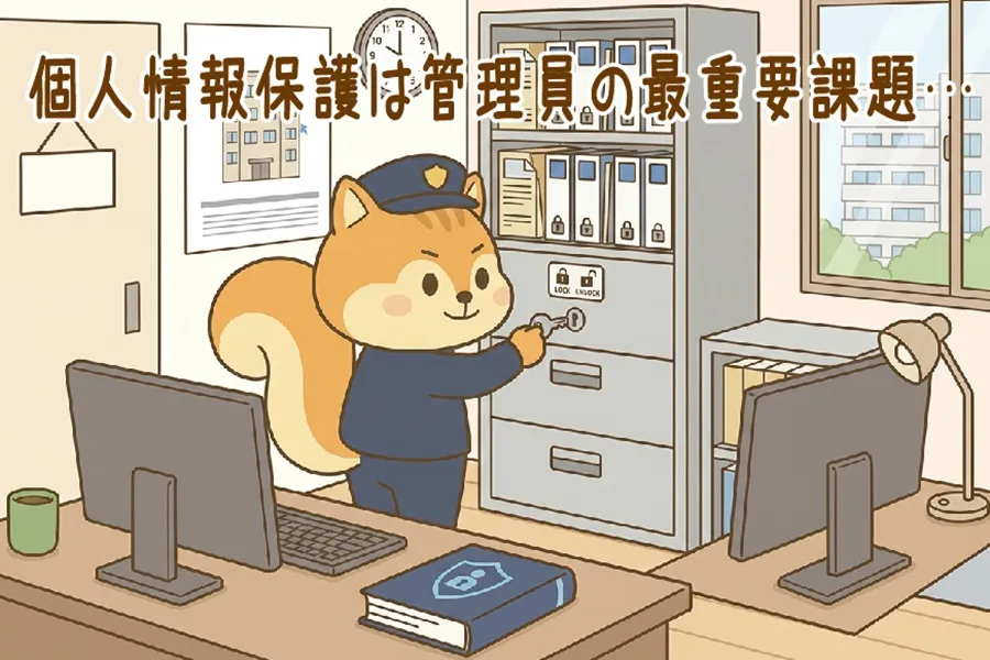 管理員にとって個人情報は重要課題