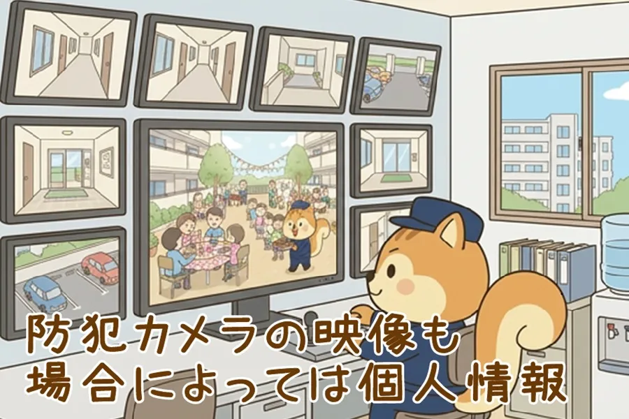 防犯カメラの映像は見せてもらえる?